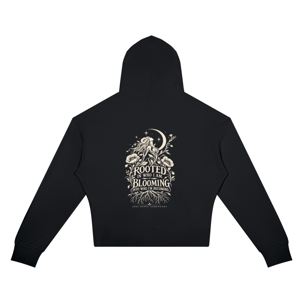 Women’s Crop Drop Shoulder Hoodie