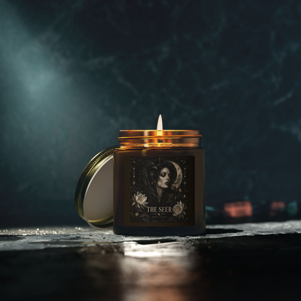 The Seer Scented Candle — Coconut Apricot Wax (4oz/9oz)