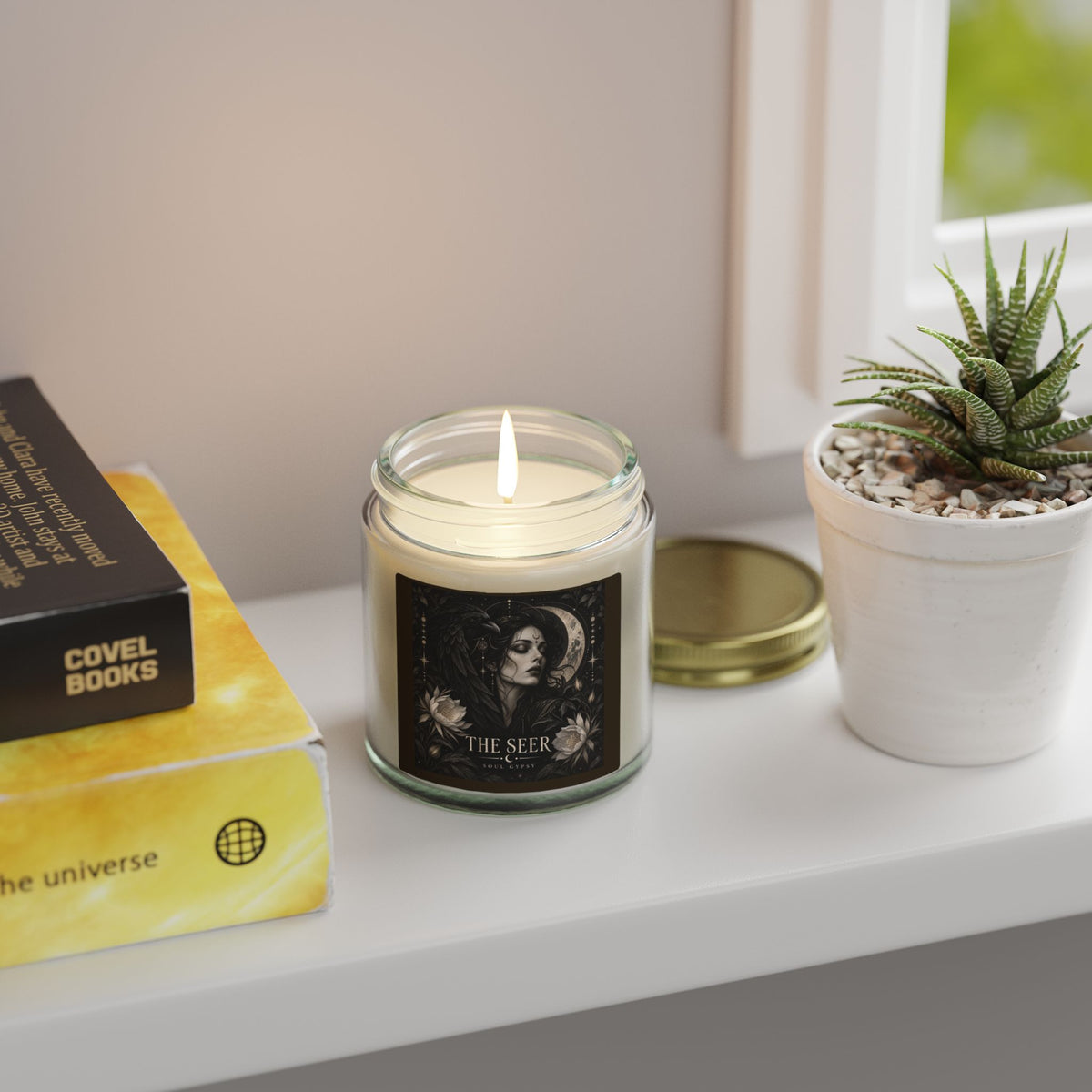 The Seer Scented Candle — Coconut Apricot Wax (4oz/9oz)