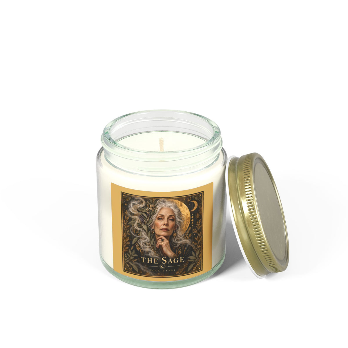 Coconut Apricot Scented Candle — "The Sovereign" (4oz & 9oz)