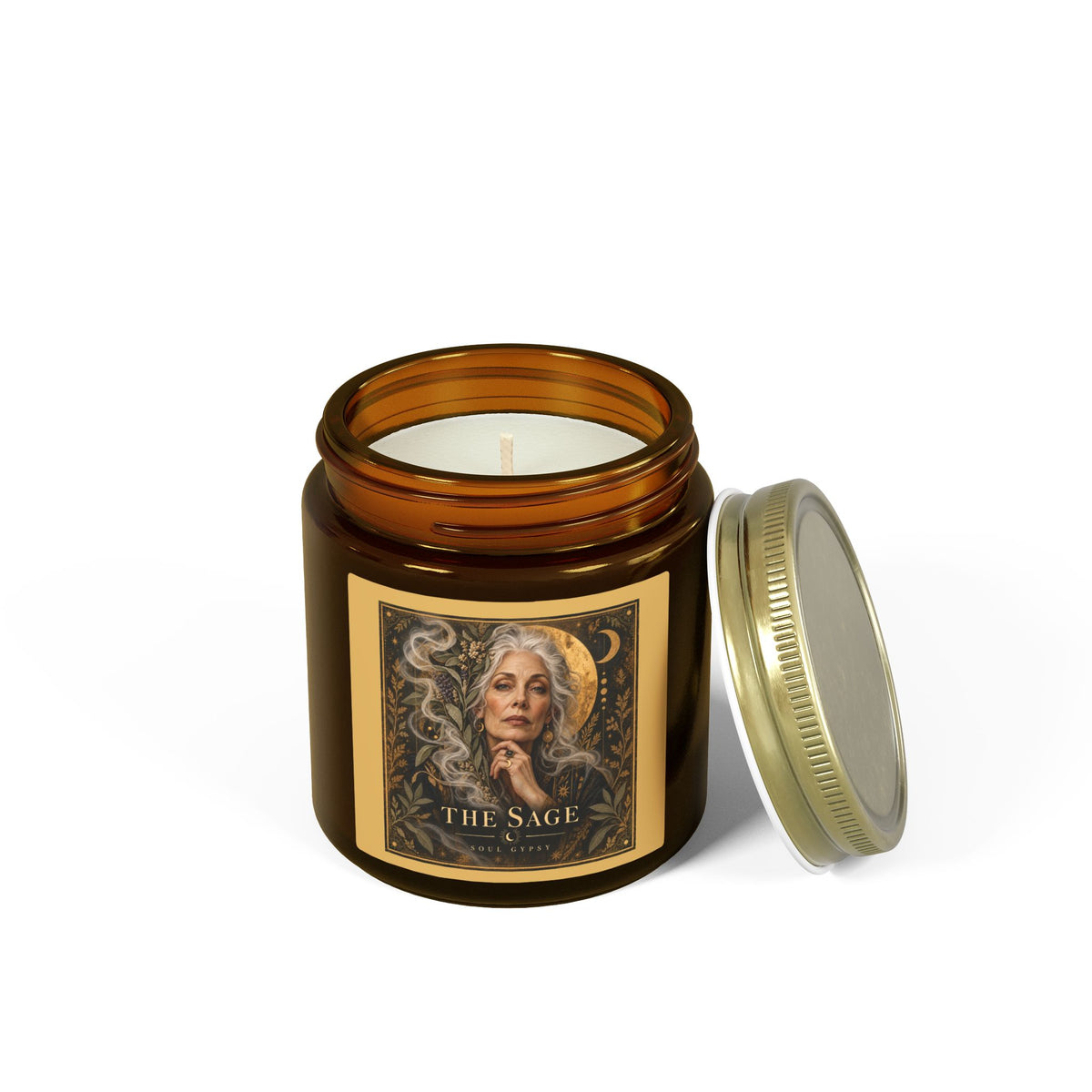 Coconut Apricot Scented Candle — "The Sovereign" (4oz & 9oz)
