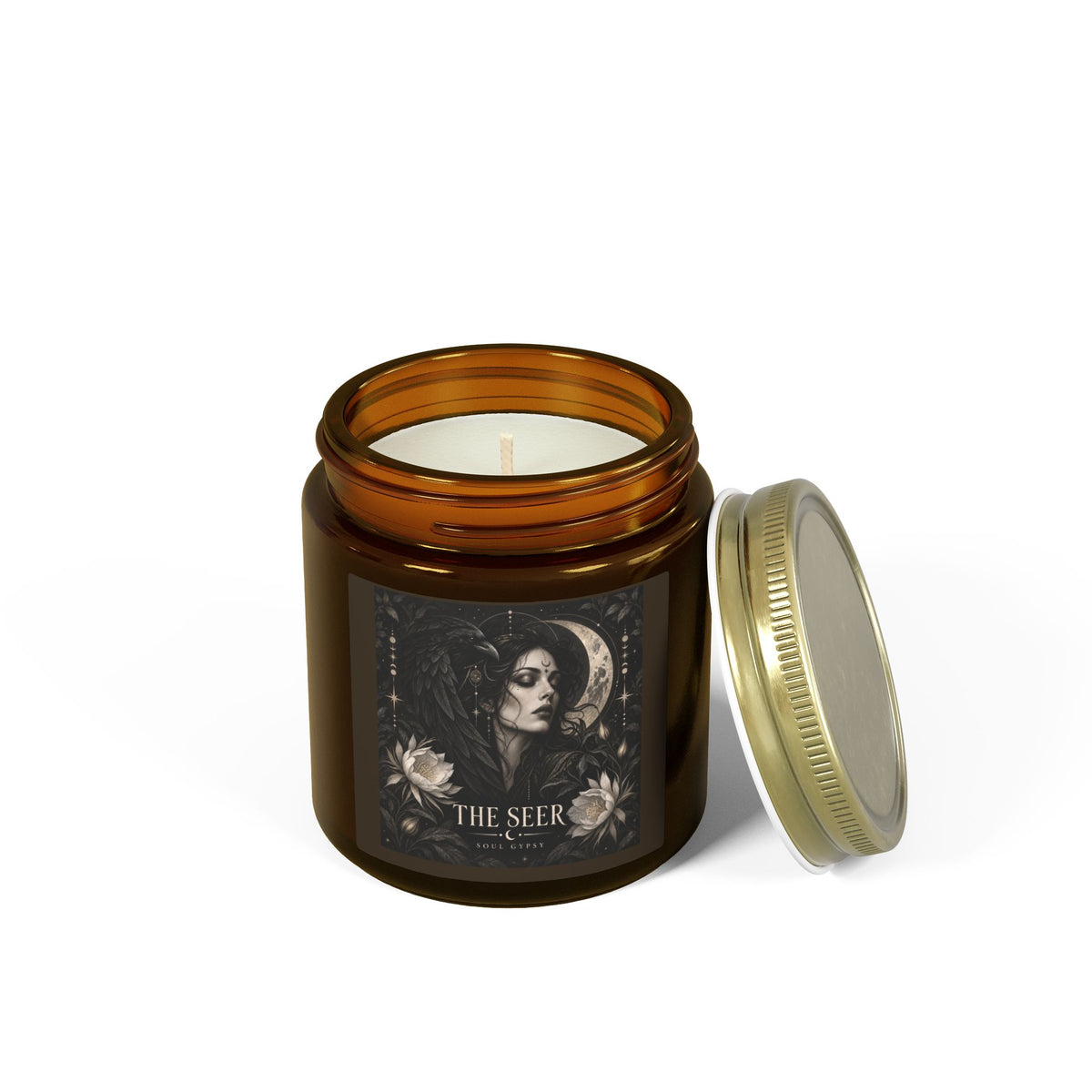 The Seer Scented Candle — Coconut Apricot Wax (4oz/9oz)