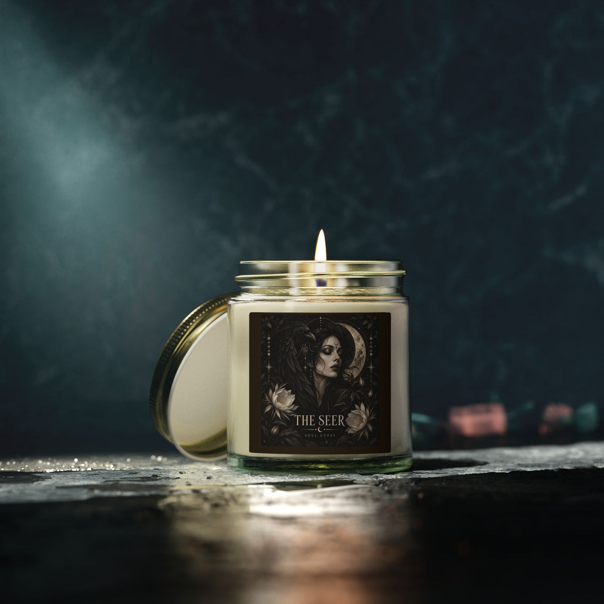 The Seer Scented Candle — Coconut Apricot Wax (4oz/9oz)
