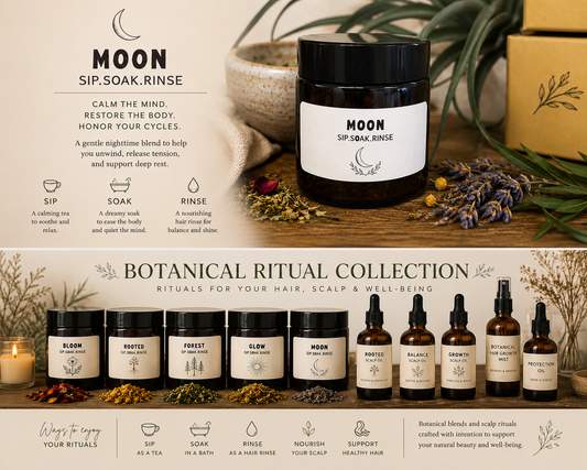 Moon – Sip • Soak • Rinse Botanical Tea